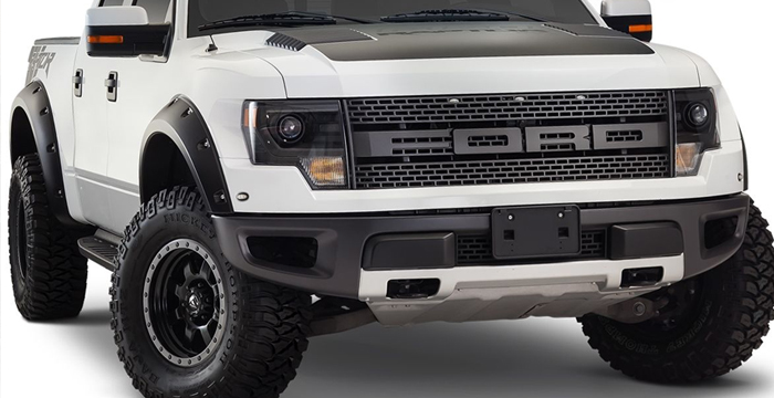 Custom Ford F-150  Truck Fender Flares (2011 - 2015) - $490.00 (Part #FD-003-FF)
